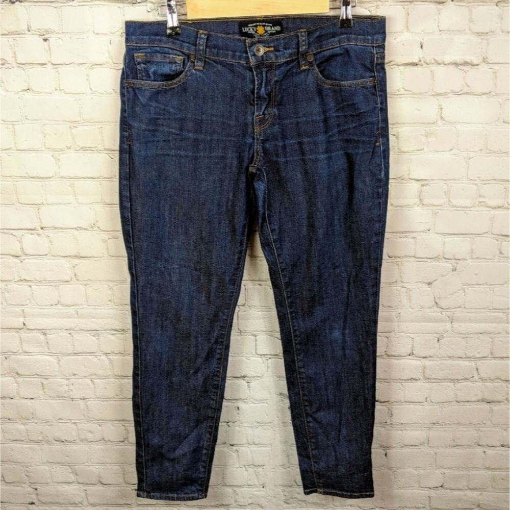 Lucky Brand Zoe Straight Crop Jeans
